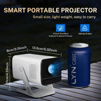 Proyector | [Apps Integradas y Mejoras 2026] Mini Proyector Inteligente Portátil con Wifi 6 y BT5.4, Android 11, Soporte 4K | Proyector de Cine