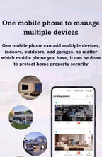 Asd545zx Cámara de seguridad para el hogar mini inteligente portátil y pequeña, adecuada para seguridad antirrobo en interiores y en el coche, mascotas | Cuidado de bebés | Inalámbrica en tiempo real, compatible con WIFI HD, batería grande con tiempo de e