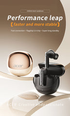 Auriculares Bluetooth | Auriculares inalámbricos Acer OHR546, estéreo, graves profundos, baja latencia en llamadas, uso cómodo (estudio