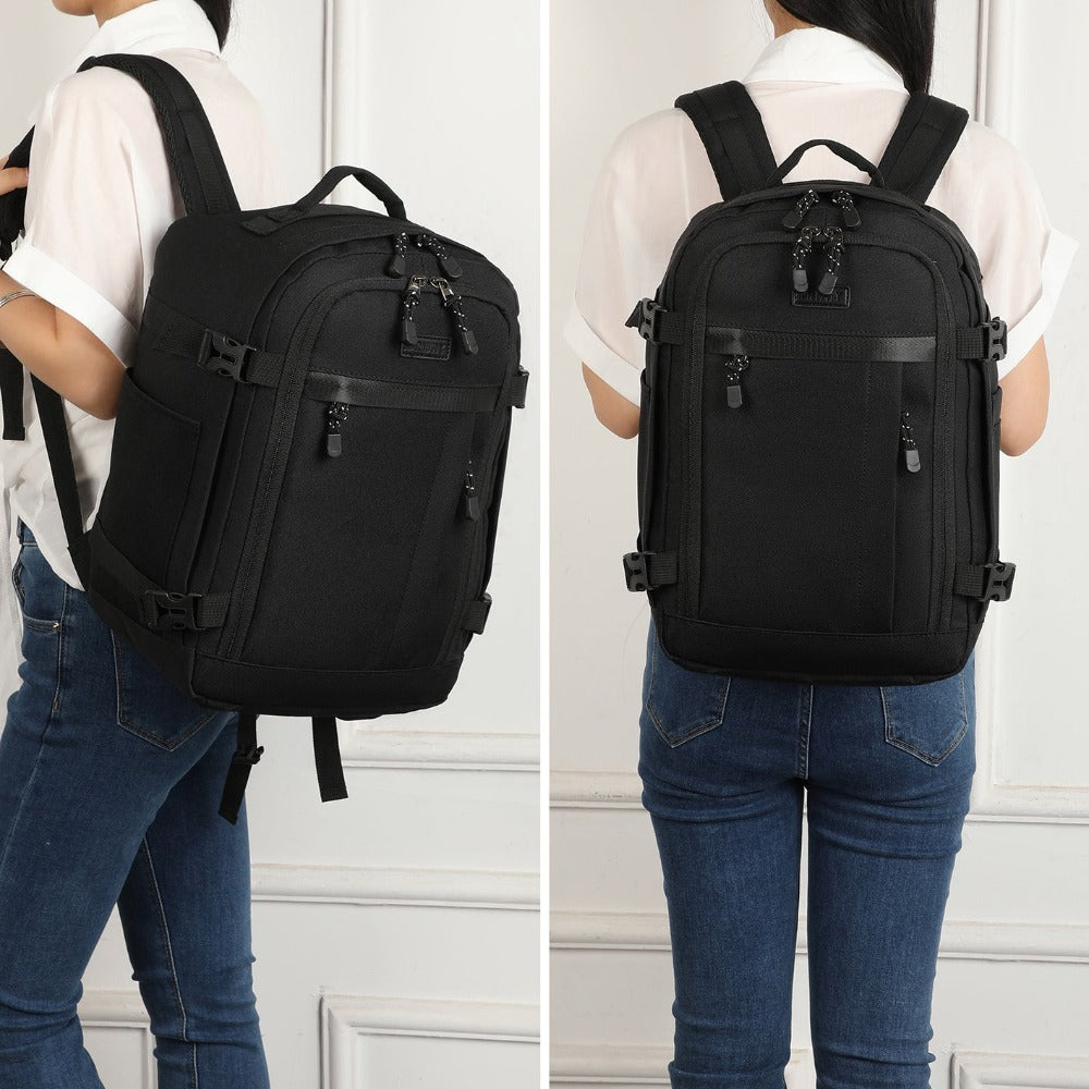 Mochila de cabina 40 x 20 x 25 cm (20 L) | Mochila ideal para viajes en avión | Mochila de cabina para hombre y mujer para el trabajo, viajes, senderismo y escuela
