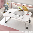 Mesa portátil plegable para cama y sofá plegable portátil | Portátil, desayuno y trabajo en casa