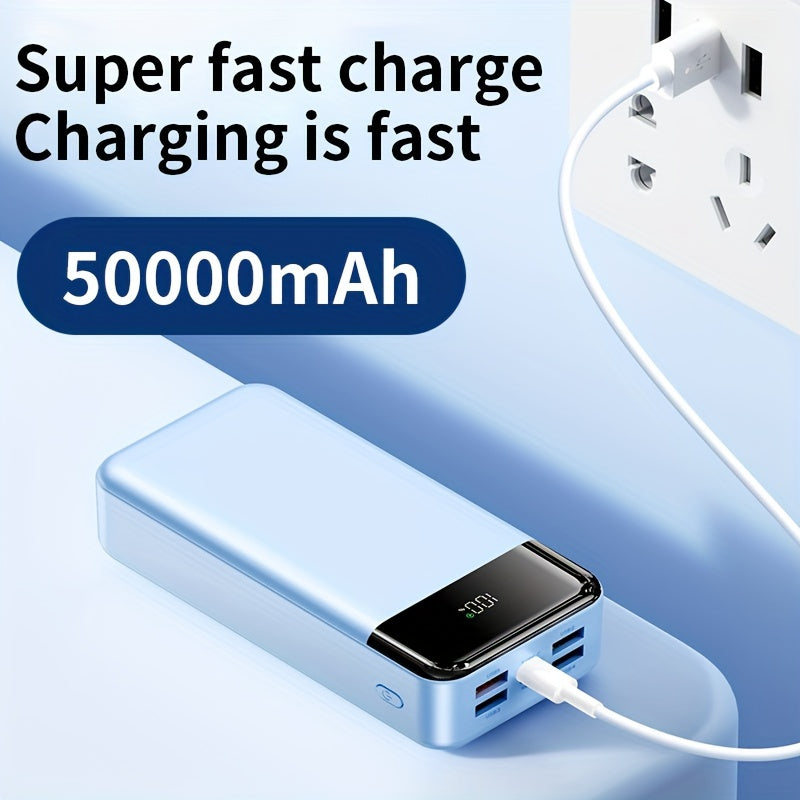 Power bank para carga durante viajes y uso diario | 50000 mAh