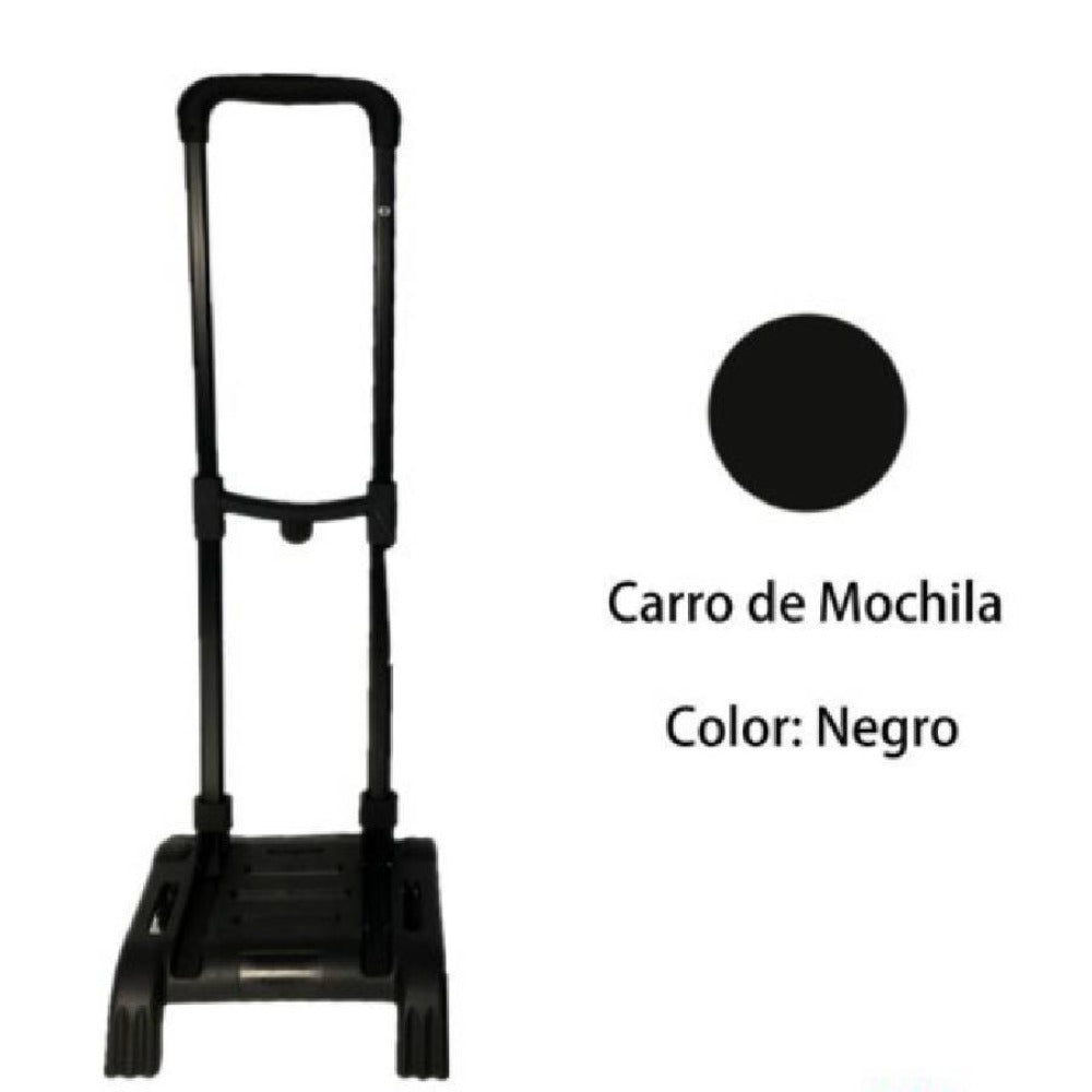 Carrito, carrito para mochila escolar, resistente y duradero, color sólido clásico, portátil y cargable, ligero y ahorrador de mano de obra, azul, rojo oscuro, negro, rojo