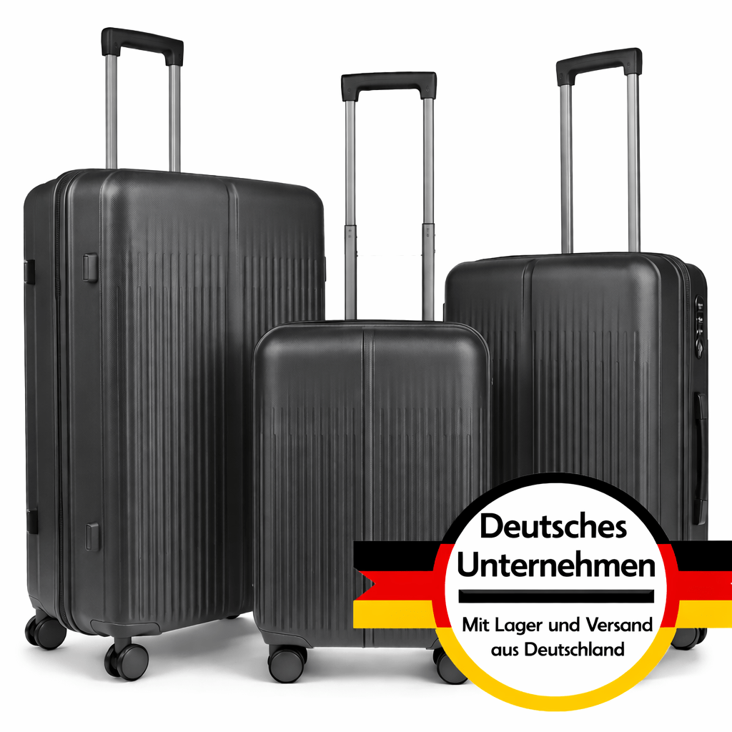 Juego de Equipaje de 3 Piezas con Carcasa Dura - Maleta XL de Equipaje de Mano, Juego de Maletas con Ruedas de 3 Piezas, Juego de Equipaje de Viaje, Oferta de Juego de 3 Maletas