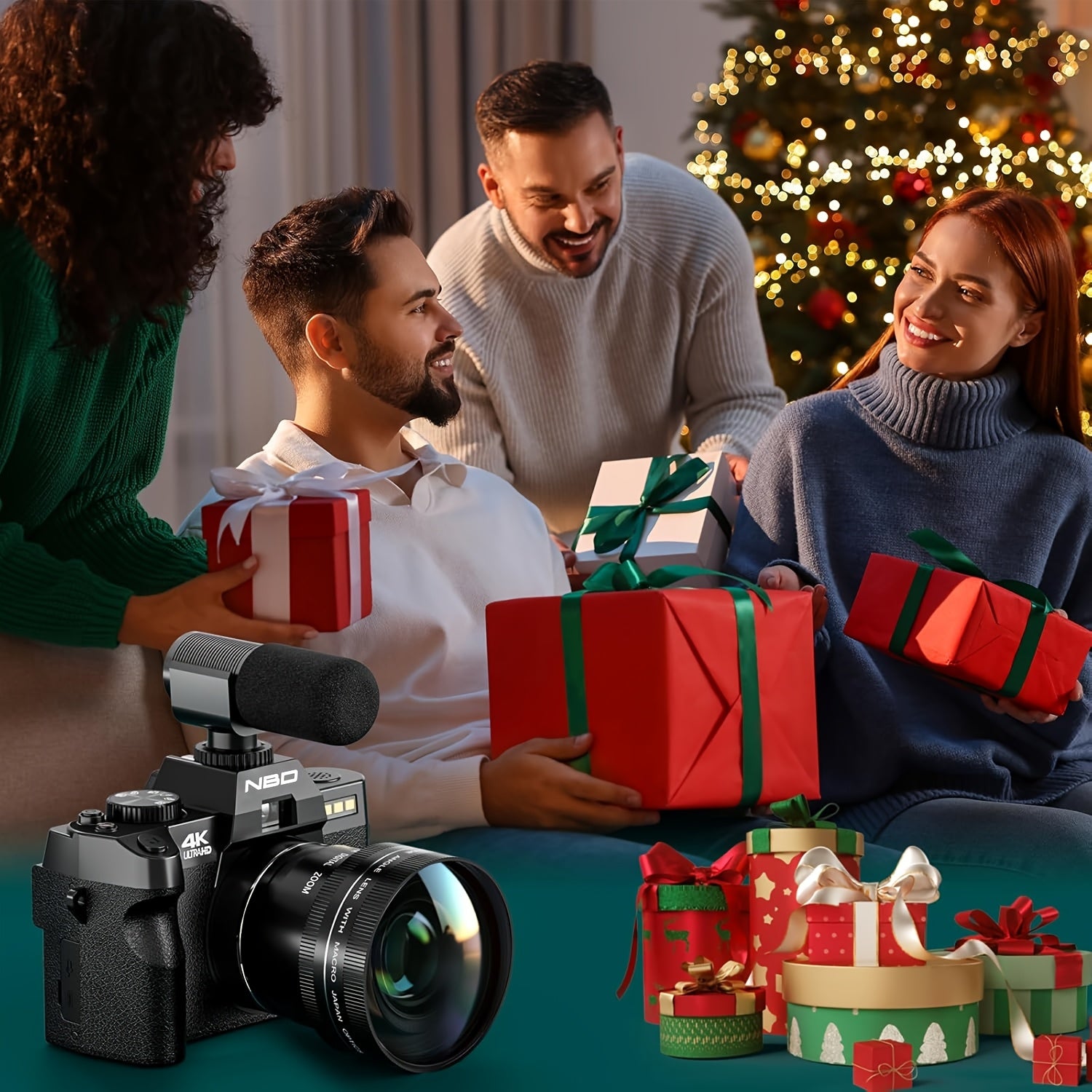 Cámara digital 4K | Fotografía vlogging viajes y creación de contenido