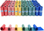 540/1080 Bolsas de Caca Perro Bolsas para Excrementos de Perros para Mascotas Animales Domésticos Pack de 36/72 Rollos Multicolor 32*22cm BPS-5395