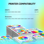 Cartuchos de tinta 304XL Color Negro Compatibles con Ink 304XL, compatibles con HP Deskjet 2620 2630 2632 3720 3721 3723 3724 3730 y HP Envy 5010 5020 5030 5032 5034 5052 5055