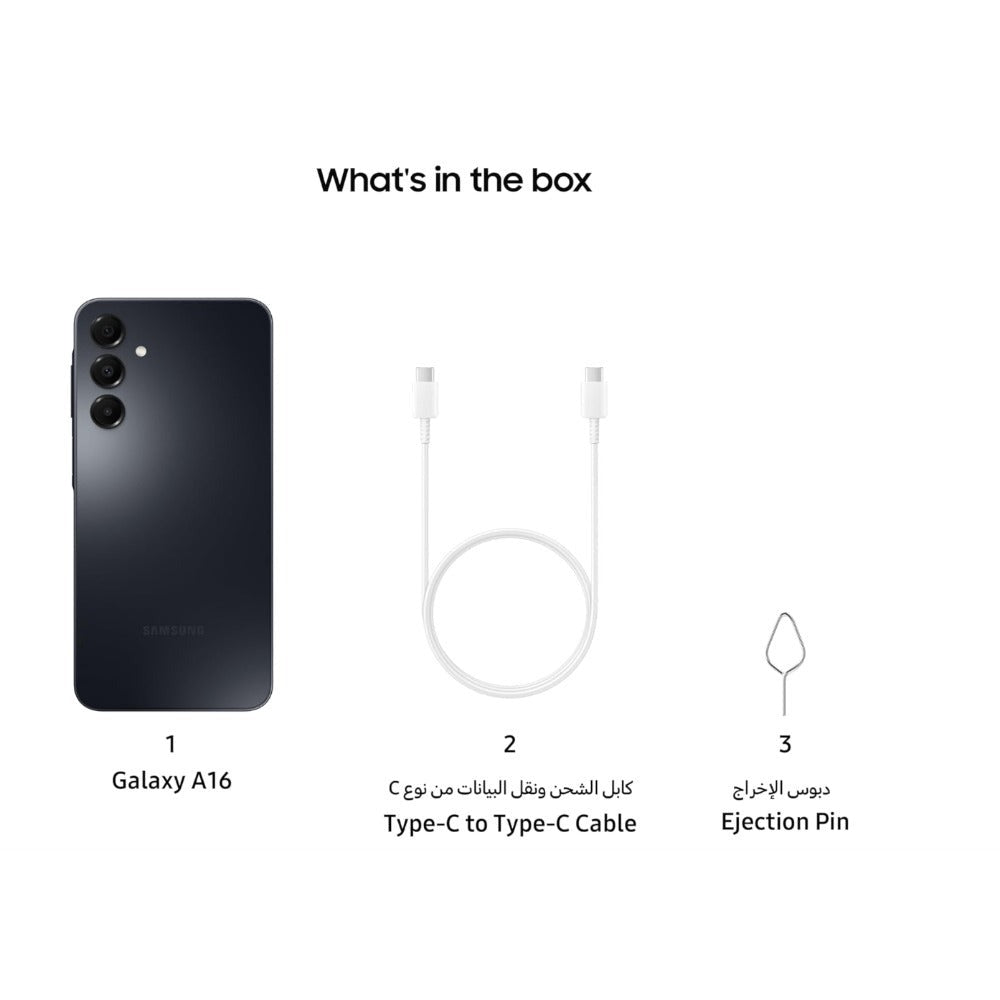 Samsung Galaxy A16 4+128GB 4G Doble SIM - Garantía de 2 años