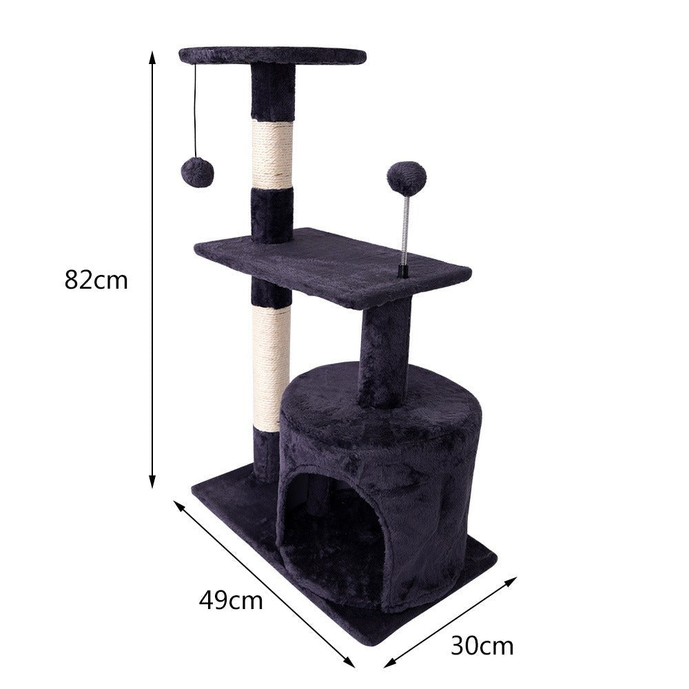 Arobol rascador para Gatos Rascador para Gato Postes rascador para Gatos Grande 105x40x40cm Varias Niveles