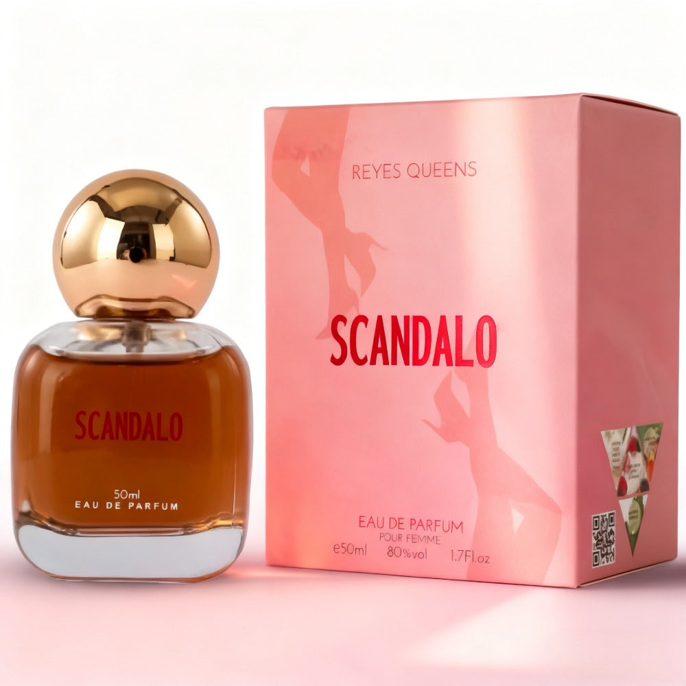 Perfume Mujer Scandal 50Ml en Fragancia Seductora y Elegante - Notas Florales y Frutales en Encantan - Frasco Chic en tapon dorado y estuche glamoroso: La Esencia Perfecta Para Eldía a Día y Ocasiones Speciales