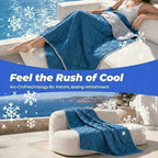 Colcha de Verano New Cool-Sense | Suave, con Relieve Ultrasónico, No se Decolora, Para Todas las Estaciones, Lavable a Máquina, Ideal para Dormitorio, Sala de Estar, Habitación de Invitados