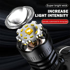 1/2pcs Linterna Frontal LED Recargable, 5 Modos de Iluminación con Luces de Advertencia de Luz Roja, Linterna Frontal Ajustable y Zoomable de 90° para Correr, Linterna Frontal de Caza Súper Brillante para Camping, Senderismo, Pesca, Running, Reparación de