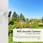 Cámara de seguridad inalámbrica con panel solar para exteriores LaxiHub, visión nocturna FHD de 3MP, foco, batería sin cables de 5200mAh, detección humana PIR, audio bidireccional, almacenamiento en tarjeta SD/nube, cámara de visión nocturna a color, cáma