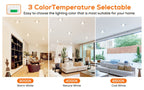 Foco LED empotrable regulable 6pcs | Dormitorio salón cocina y pasillo