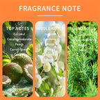 Perfume romántico naranja para mujer, 2/1 pieza, Eau de Parfum de 120/60 ml, con una explosión de notas de salida de  y frutales, un corazón de rica fragancia floral y una base cálida y de larga duración. Aroma duradero, una excelente opción para regalos