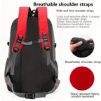 1pc Mochila de Viaje Multifuncional para Exteriores de Gran Capacidad de 80L para Hombres y Mujeres, Camping, Senderismo, Bolso de Hombro Doble