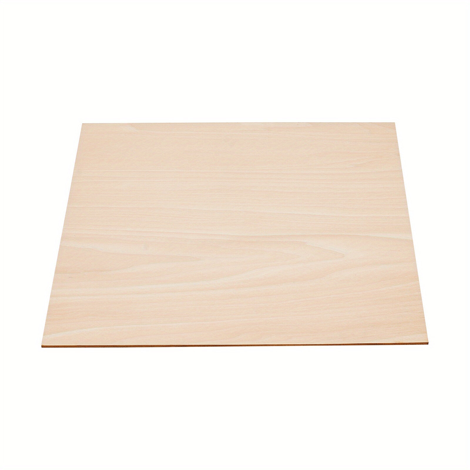 Paquete de 30 paneles de contrachapado, 300 x 300 x 3 mm, madera de tilo engrosada para manualidades, contrachapado para proyectos láser, manualidades de bricolaje, maquetas, pintura, cuadros grabados