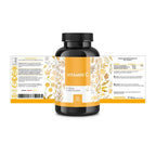 NATURALKRAFT® Premium Vitamina C 1000 Mg Por Dosis Diaria con Polvo de Fosfolípidos de Girasol y Extracto de Rosa Mosqueta - 180 Cápsulas Veganas - Mayor Biodisponibilidad, Probado en Laboratorio y Sin Aditivos.