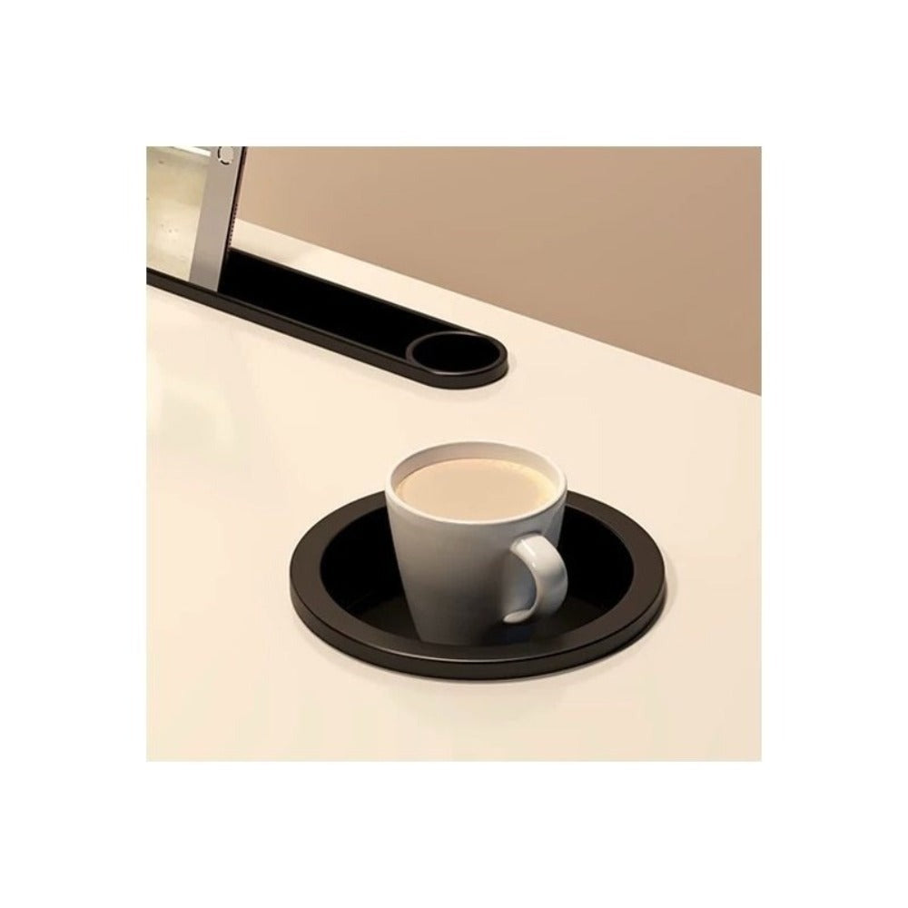Mesa plegable multifunción para cama y sofá con portavasos, 60×40×28 cm, mesa auxiliar con atril para leer en la cama, bandeja multifunción para ordenador, libros, trabajo y estudio en casa (con cajón / sin cajón)
