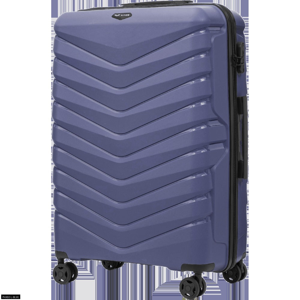 Opciones de equipaje / Polipropileno TSA / 28" 24" 20" 18" pulgadas / Dimensiones aproximadamente 75 x 50 x 30 cm o 68 x 41 x 25 cm o tamaño de cabina 55 x 40 x 20 cm o equipaje de mano 50 x 34 x 18 cm con ruedas desmontables / Equipaje de mano ABS+ de al