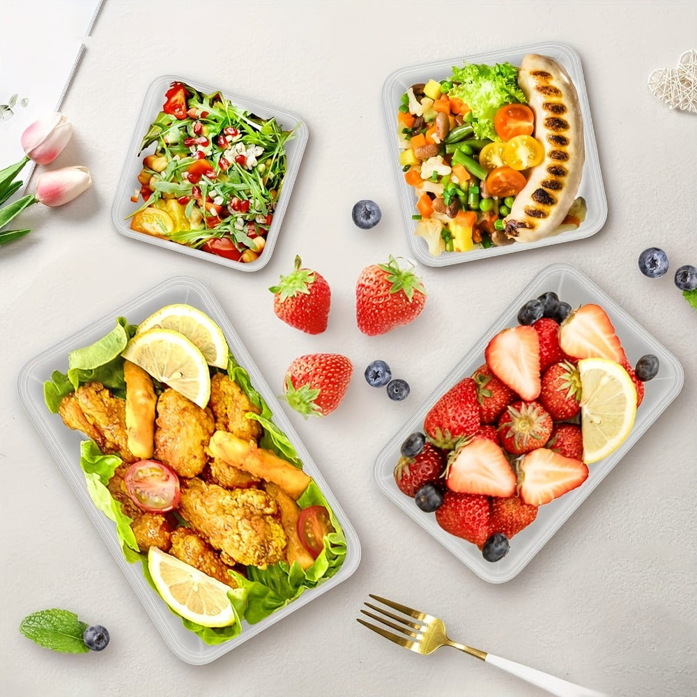 Caja de Almacenamiento de Alimentos con Tapa, 52/28 piezas (26/14 Contenedores + 26/14 Tapas), Caja para Preparar Comidas, Desde Pequeño Hasta Grande, Juego de Latas de Almacenamiento Sellado, Apto para Lavavajillas, Microondas y Congeladores, Regalo de P