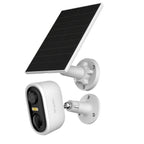 Cámara de Seguridad Inalámbrica Solar Arenti para Exteriores, Cámara de Seguridad para Hogar y Jardín, Cámara CCTV, Alimentación por Batería Solar Sin Cables, Cámara de Vigilancia con Batería, Nube/SD, Detección de Movimiento con IA, Foco, IP65, Visión No