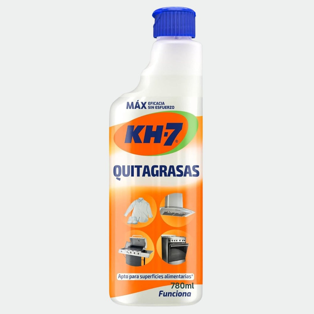 KH7 / KH-7 Quitagrasas Profesional Pack 6×780 ml (4,68 L) – Desengrasante Multiusos para Cocina, Horno y Superficies – Poder Desincrustante y Eficaz