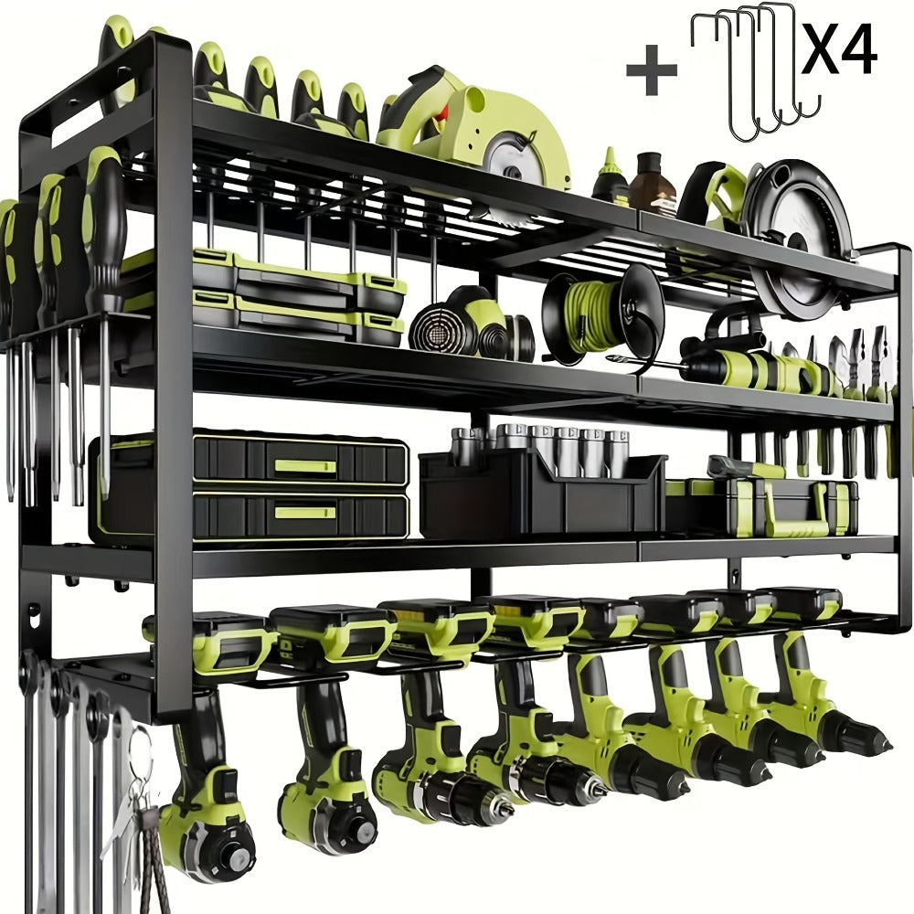 Organizador mural para herramientas eléctricas para garaje taller y banco de trabajo | Inalámbrico