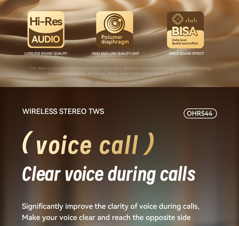 Auriculares Bluetooth | Acer Ohr Auriculares inalámbricos de 13.82 metros, calidad de sonido estéreo, auriculares con reducción de ruido en