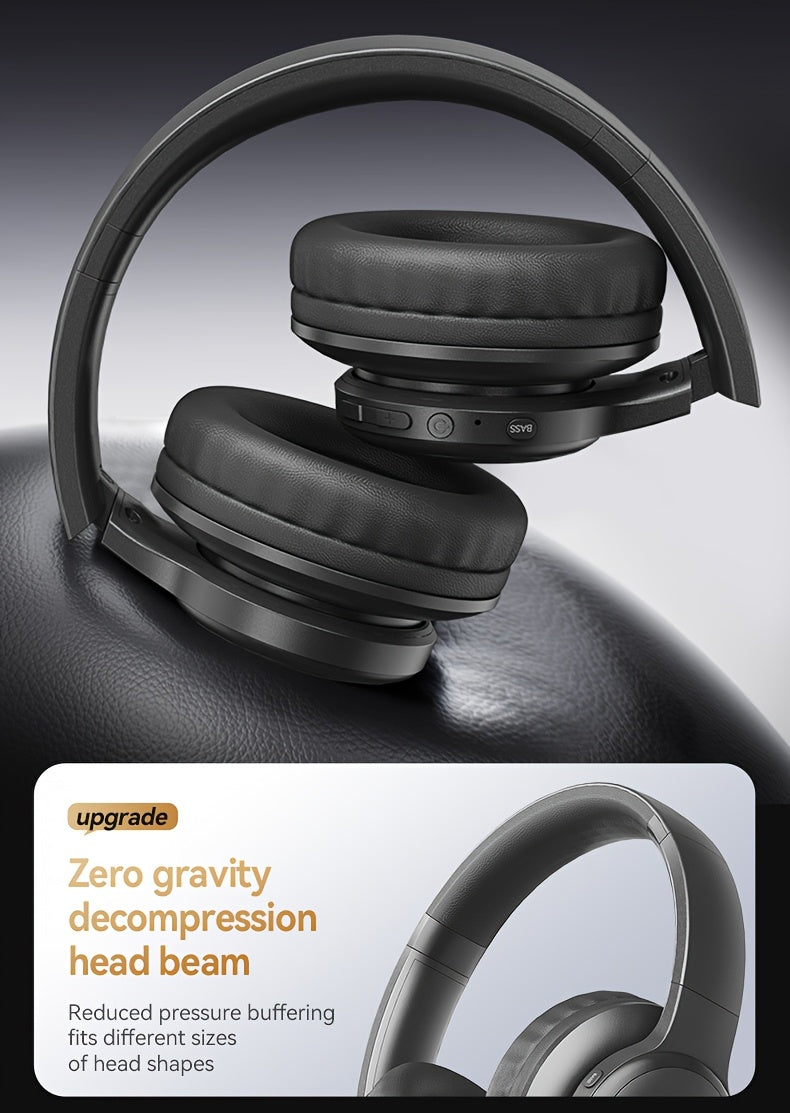 Auriculares Bluetooth para música, llamadas y deporte | Plegable