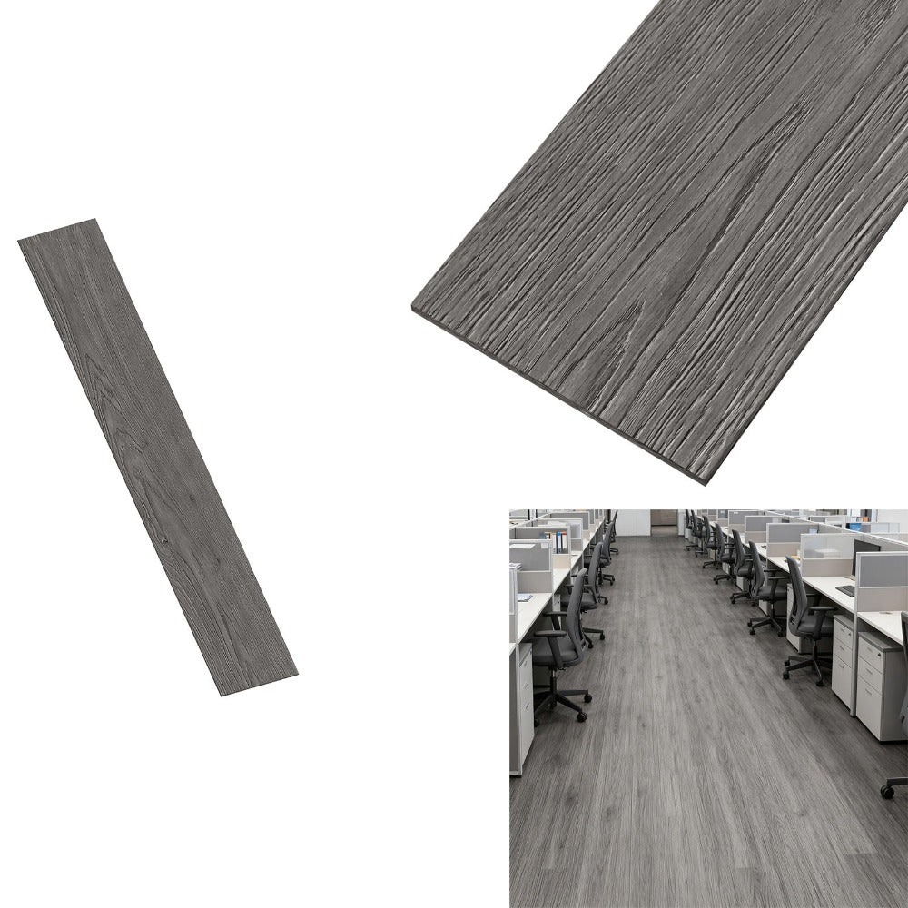 Pisos de Vinilo PVC Autoadhesivos con Aspecto de Madera - 18/36 Piezas, Baldosas Despegables para Cocina, Sala, Balcón - 2.51m²/5.02m²