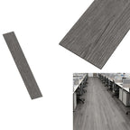 Pisos de Vinilo PVC Autoadhesivos con Aspecto de Madera - 18/36 Piezas, Baldosas Despegables para Cocina, Sala, Balcón - 2.51m²/5.02m²