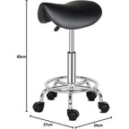 Bonnlo Taburete | Altura Ajustable, Giro de 360°, Taburete de Trabajo para Oficina, Salón, Bar