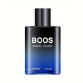 BOOS Elves Eau de Toilette Colonia para Hombre - Cedro y Menta, Adecuada para Regalo de Festividades y Cumpleaños, de Larga Duración a Base de Alcohol con Aroma a Cedro, Pimienta Rosa y Nuez Moscada, Colonia Amaderada Especiada para Uso Diario, Fragancia