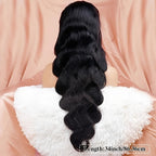 Pelucas de cabello humano con densidad del 250%, diseñadas para ser fáciles de usar sin pegamento. Estas pelucas predepiladas y precortadas con cierre de encaje HD 5X5 son perfectas para principiantes, con estilos de onda corporal que se pueden poner en 3