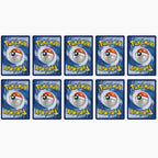 10 Cartas Originales de Pokémon Reversas/Holo, Cartas Brillantes de Pokémon en Inglés - Holográficas/Reversas con Foil - Cartas Surtidas