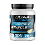 Glutamina + BCAA´s 500g - MuscleFit | Aminoácido