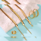 ARTPAGE, Juego de joyería de plata 925 para mujer, collar + pulsera + aretes + anillo/ Juego de 4 piezas. Peso total del producto (93.31 g), glamuroso y elegante, el regalo perfecto para mujer, ideal para el Día de San Valentín, viene con una exquisita ca