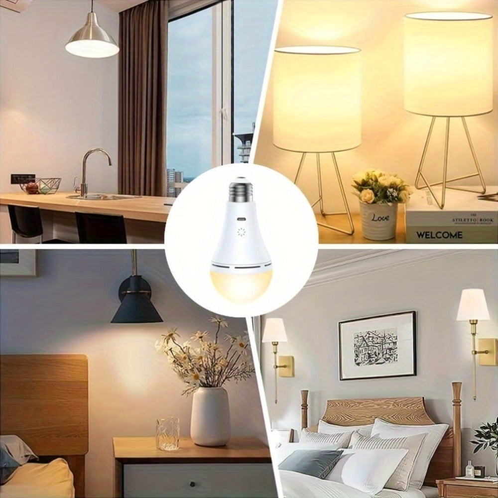 Tienda de campaña 5 Modos Iluminación, 9W, 2 PAQUETES, para jardín terraza o camping