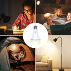 Tienda de campaña 5 Modos Iluminación, 9W, 2 PAQUETES, para jardín terraza o camping
