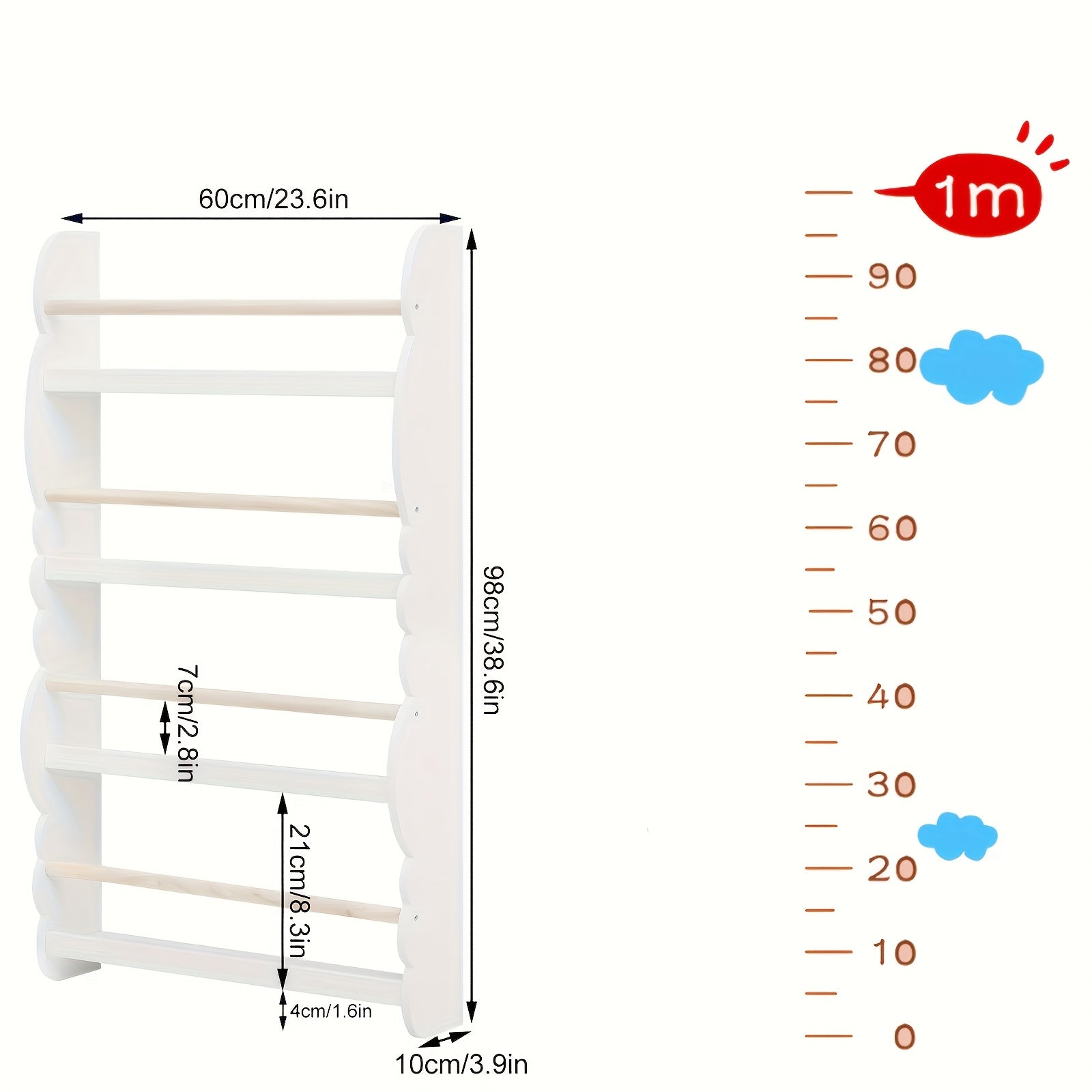 Librerías y estanterías | 1pc Estante Organizador de Libros con Estanterías para Almacenar Libros, Pino E1 MDF, Sala de Juegos o Sala de