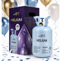 Botella Grande de Helio Gas Helio para 50 Globos - Cilindro Desechable Capacidad 0.40M3 - Ideal para Halloween, Navidad, Bodas, Cumpleaños, Fiestas - Haz que Tus Globos Floten con SPARKLERS CLUB