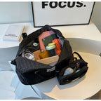 Set de Bolso Duffel de Viaje, Bolso de Fin de Semana para Mujer con Bolso de Hombro, Bolso de Mano de Noche con Compartimento para Zapatos, Bolso de Gimnasio para Yoga con Bolsa para Zapatos con Bolsillo Húmedo, Bolso de Hospital para el Trabajo de Parto