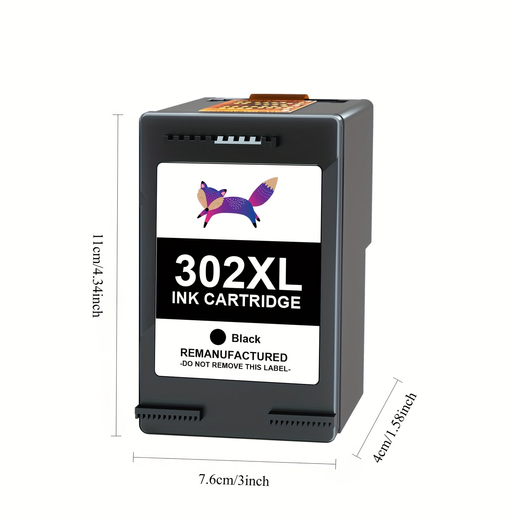 Cartucho de tinta | Paquete de 3 cartuchos de impresora multipack compatibles con HP 302XL HP 302 para HP DeskJet 1110, DeskJet 2130 3630 3636
