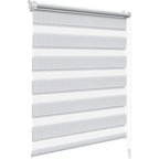 1 pieza, Persianas enrollables dobles, Persianas enrollables opacas, No requiere taladrar, Persianas de cebra, Persianas enrollables dobles de tirador lateral, Protección solar, Aislamiento térmico, Semitransparentes, Control de luz, Protección de la priv
