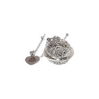 Collar de Acero para Mujer con Colgante de Ángel en Color Plata