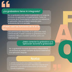 Grabadora de Voz con APP para Transcripción AI, Resumen GPT-4o, Traducción, Mapeado Mental, 64GB de Almacenamiento y Diseño Magnético, Ideal para Llamadas, Clases y Reuniones, por FoCase Rec