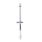 Barra de ducha sin clavos, barra de ducha de acero inoxidable, barra de ducha de 66 cm, barra de ducha de acero inoxidable de altura ajustable, barra de ducha moderna con soporte giratorio de 360° para cabezales de ducha para baños, duchas, hoteles, hogar