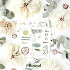 Pegatinas de boda para libro de visitas con más de 200 diseños - 8 páginas de pegatinas de boda, aptas para libros de visitas y álbumes, pegatinas de boda aptas para scrapbooking, decoración de diarios, pegatinas de corazones.