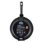 Sartén de cocinar | Sartén multifuncional para hogar | Sartén de aluminio sin revestimiento antiadherente | Exclusiva para inducción y cocina de gas | Utensilio de cocina universal de sartén plana